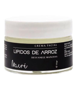 Crema Facial Hidratante - Aclarante LÍPIDOS DE ARROZ - CaprichoRosa
