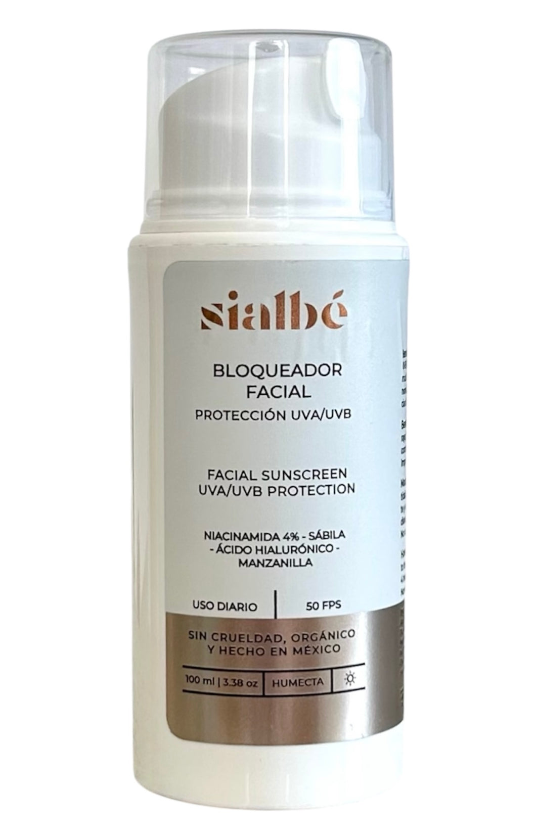 Protector Solar Facial FPS 50 – Piel Seca a Mixta